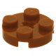 LEGO lapos elem kerek 2x2, sötét narancssárga (4032)